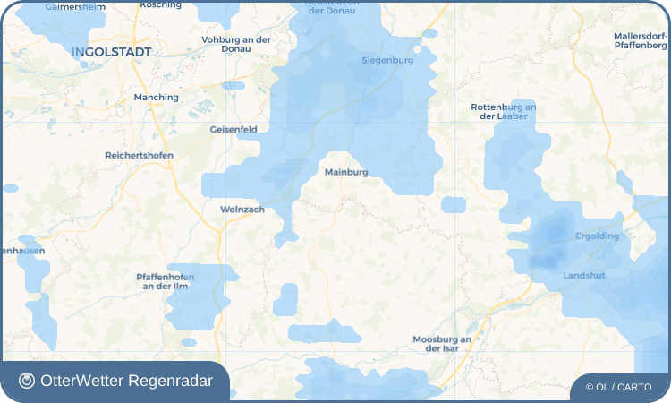 OtterWetter Regenradar-Widget Puttenhausen