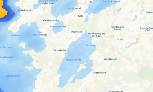 Regenradar Vorschaubild - Aktuelle Niederschläge in Putzenmühle und Umgebung