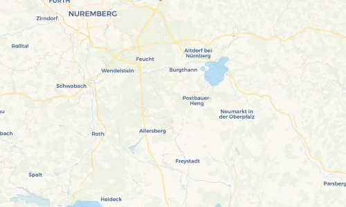 Regenradar Vorschaubild - Aktuelle Niederschläge in Pyrbaum und Umgebung
