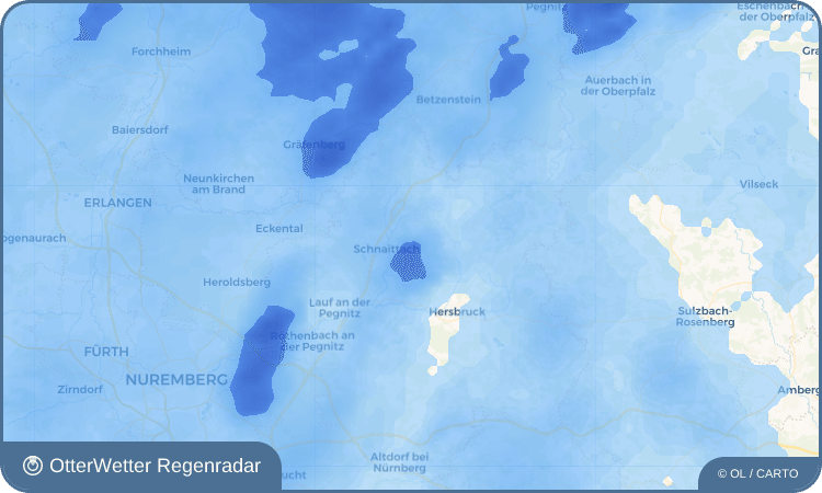 OtterWetter Regenradar-Widget Rabenshof
