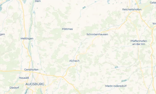 Regenradar Vorschaubild - Aktuelle Niederschläge in Radersdorf und Umgebung