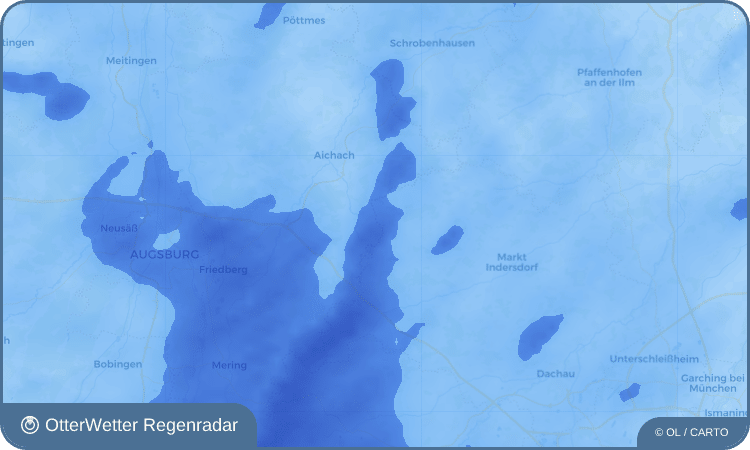 OtterWetter Regenradar-Widget Raderstetten