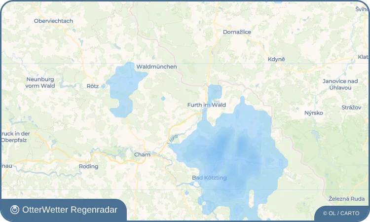 Wetter-Widget-Vorschau mit Vorhersagedaten für Ränkam