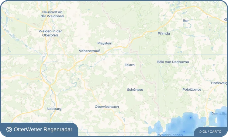 Wetter-Widget-Vorschau mit Vorhersagedaten für Ragenwies