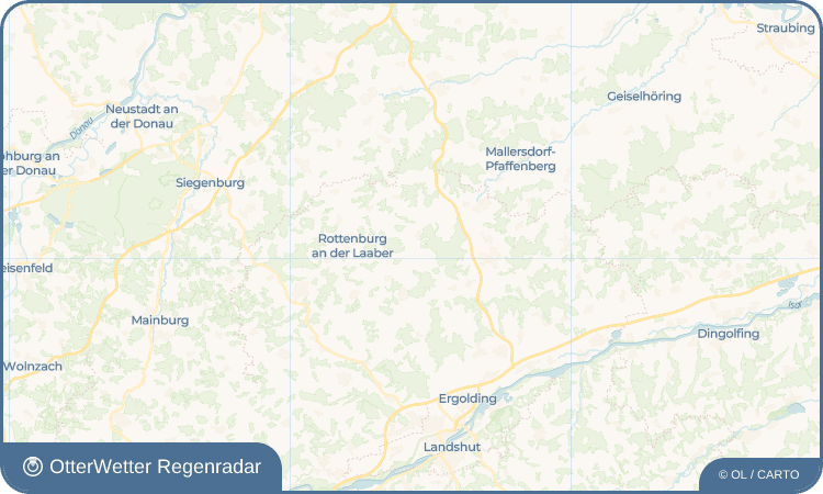 OtterWetter Regenradar-Widget Rahstorf