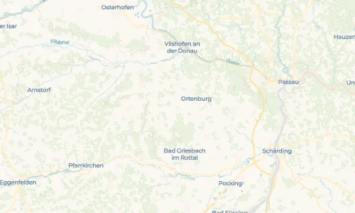 Regenradar Vorschaubild - Aktuelle Niederschläge in Rainding und Umgebung