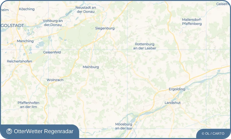 Wetter-Widget-Vorschau mit Vorhersagedaten für Rainertshausen