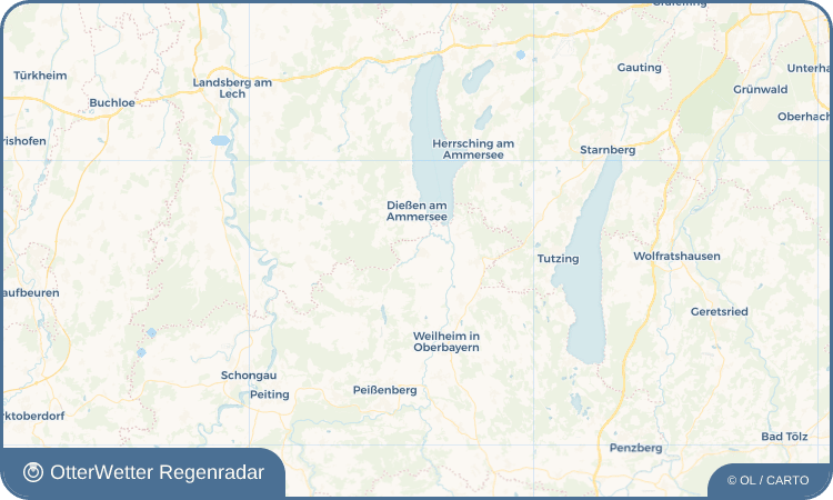 OtterWetter Regenradar-Widget Raisting