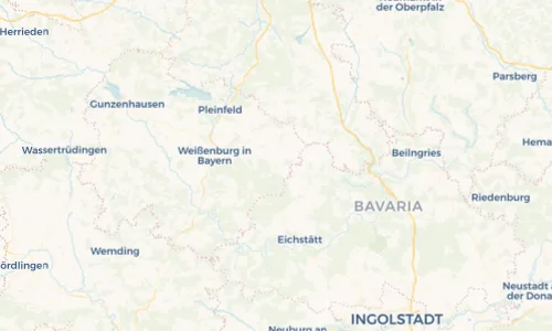 Regenradar Vorschaubild - Aktuelle Niederschläge in Raitenbuch und Umgebung