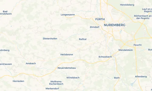Regenradar Vorschaubild - Aktuelle Niederschläge in Raitersaich und Umgebung