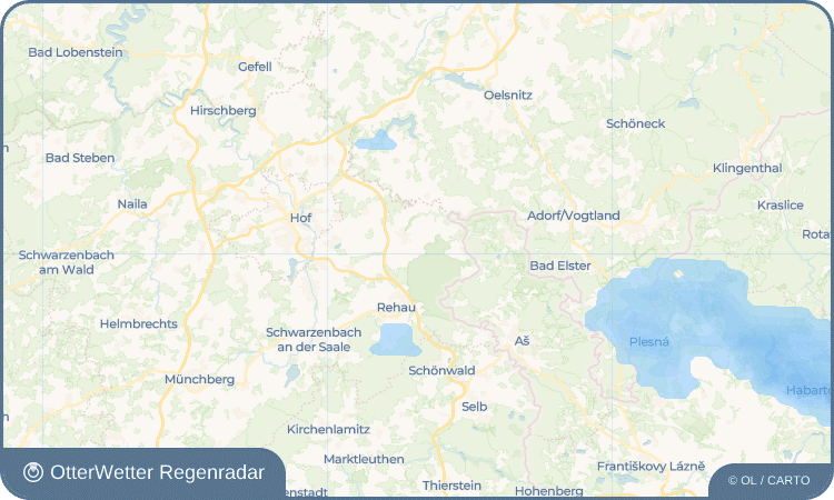 OtterWetter Regenradar-Widget Raitschin