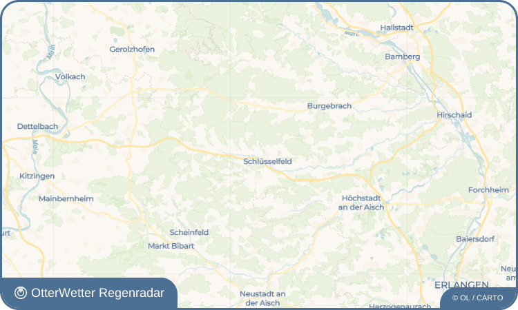 OtterWetter Regenradar-Widget Rambach