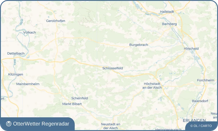 Wetter-Widget-Vorschau mit Vorhersagedaten für Rambach