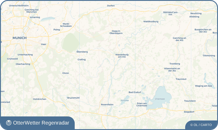 Widget-Vorschau für Ramerberg Wetter-Widget-Vorschau mit Vorhersagedaten für Ramerberg