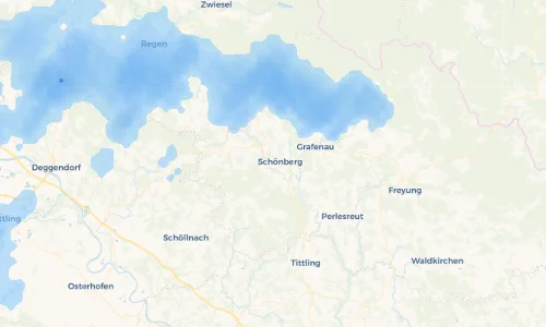 Regenradar Vorschaubild - Aktuelle Niederschläge in Rammelsberg und Umgebung