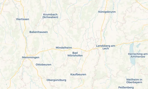 Regenradar Vorschaubild - Aktuelle Niederschläge in Rammingen und Umgebung