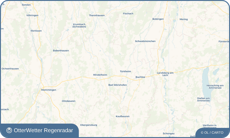 OtterWetter Regenradar-Widget Rammingen