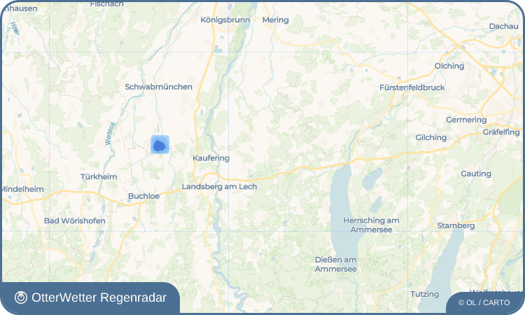 OtterWetter Regenradar-Widget Ramsach