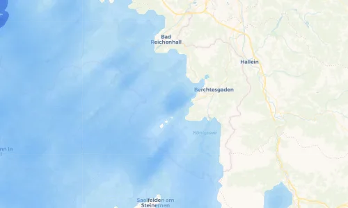 Regenradar Vorschaubild - Aktuelle Niederschläge in Ramsau bei Berchtesgaden und Umgebung