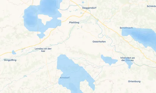 Regenradar Vorschaubild - Aktuelle Niederschläge in Ramsdorf und Umgebung