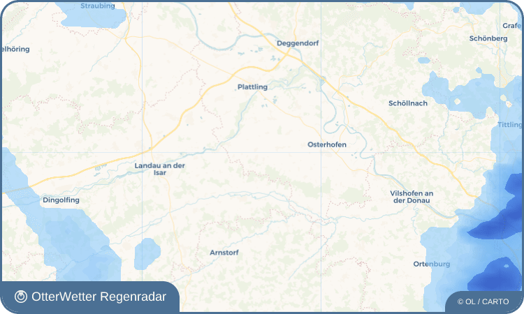 Wetter-Widget-Vorschau mit Vorhersagedaten für Ramsdorf