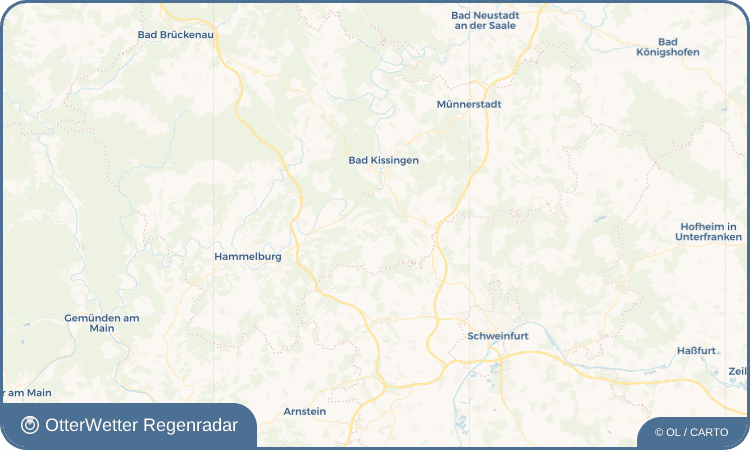 OtterWetter Regenradar-Widget Ramsthal