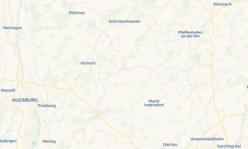 Regenradar Vorschaubild - Aktuelle Niederschläge in Randelsried und Umgebung