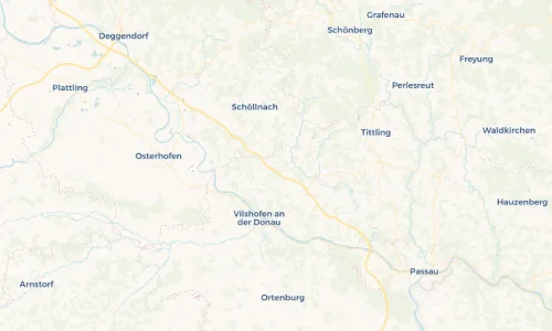 Regenradar Vorschaubild - Aktuelle Niederschläge in Rannetsreit und Umgebung