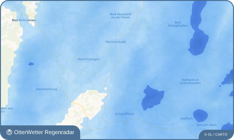 OtterWetter Regenradar-Widget Rannungen