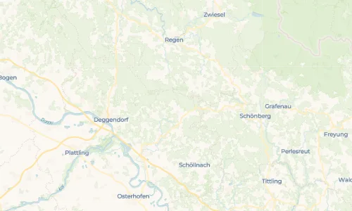 Regenradar Vorschaubild - Aktuelle Niederschläge in Ranzing und Umgebung