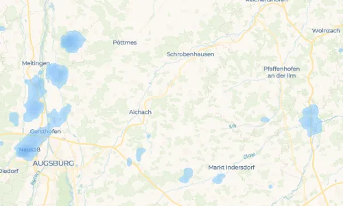Regenradar Vorschaubild - Aktuelle Niederschläge in Rapperzell und Umgebung