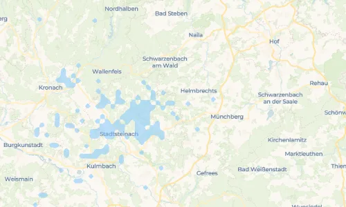 Regenradar Vorschaubild - Aktuelle Niederschläge in Rappetenreuth und Umgebung