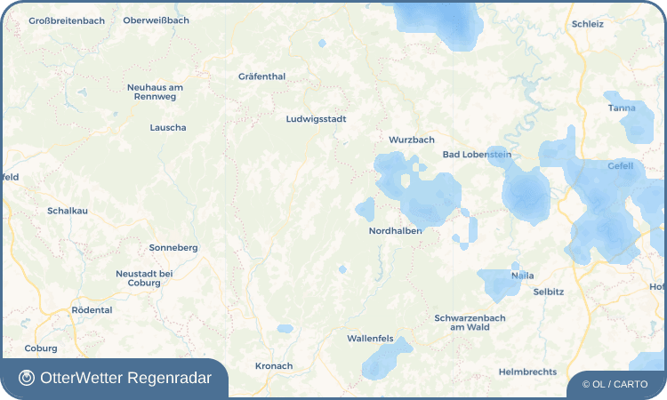 Wetter-Widget-Vorschau mit Vorhersagedaten für Rappoltengrün