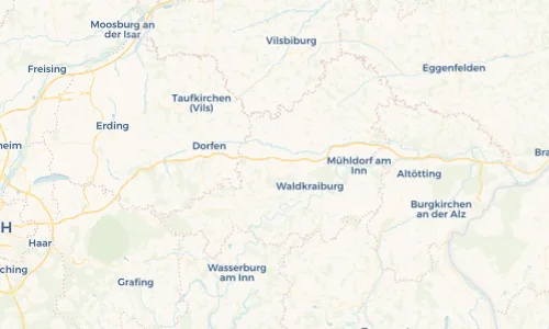 Regenradar Vorschaubild - Aktuelle Niederschläge in Rattenkirchen und Umgebung