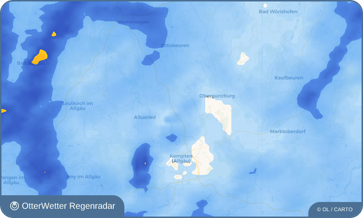 OtterWetter Regenradar-Widget Rauhmühle