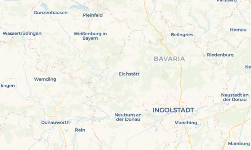 Regenradar Vorschaubild - Aktuelle Niederschläge in Rebdorf und Umgebung
