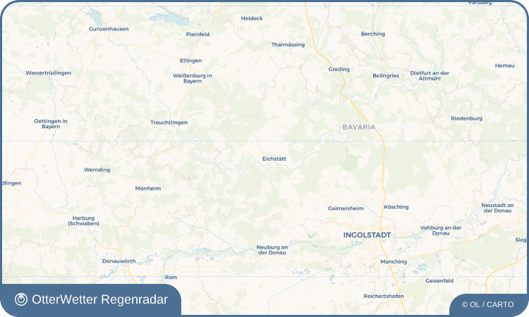 Widget-Vorschau für Rebdorf Wetter-Widget-Vorschau mit Vorhersagedaten für Rebdorf