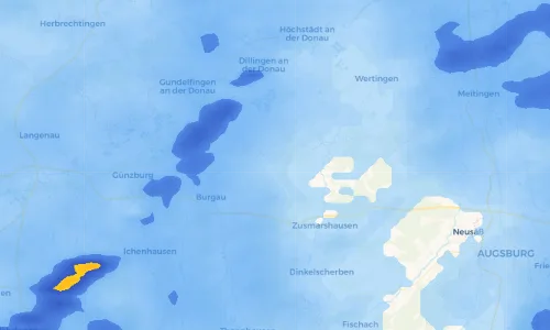 Regenradar Vorschaubild - Aktuelle Niederschläge in Rechbergreuthen und Umgebung