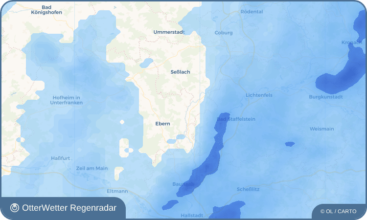 OtterWetter Regenradar-Widget Recheldorf