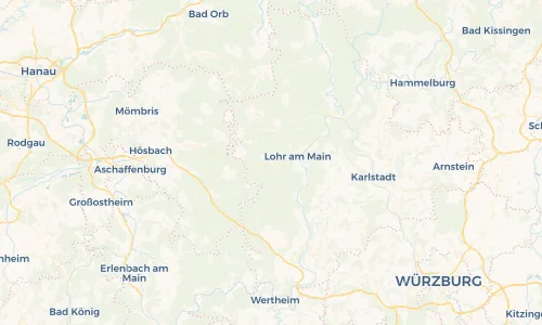 Regenradar Vorschaubild - Aktuelle Niederschläge in Rechtenbach und Umgebung