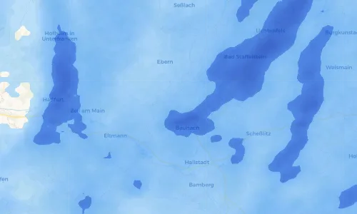Regenradar Vorschaubild - Aktuelle Niederschläge in Reckendorf und Umgebung