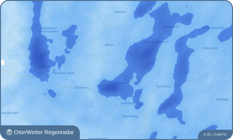 OtterWetter Regenradar-Widget Reckendorf