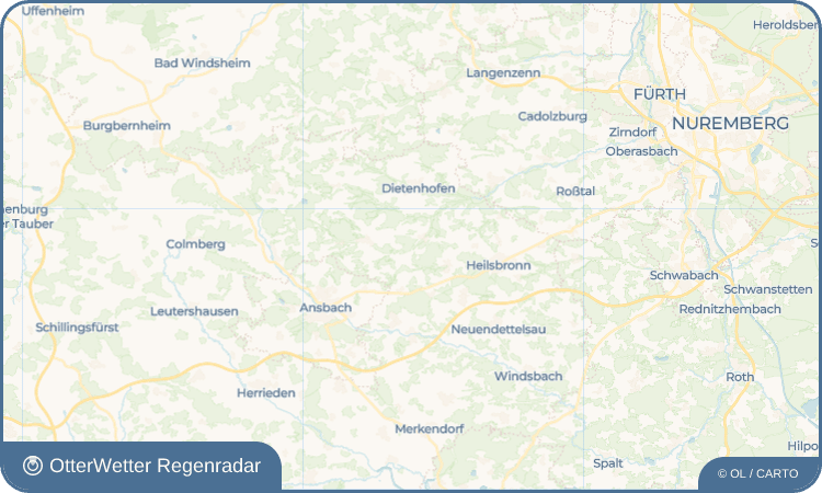 OtterWetter Regenradar-Widget Reckersdorf