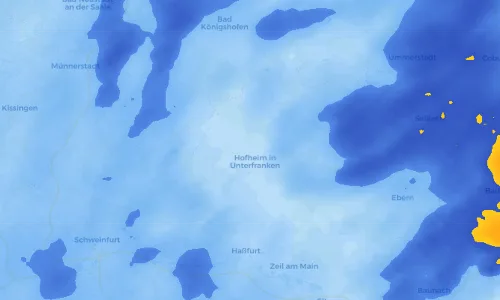Regenradar Vorschaubild - Aktuelle Niederschläge in Reckertshausen und Umgebung