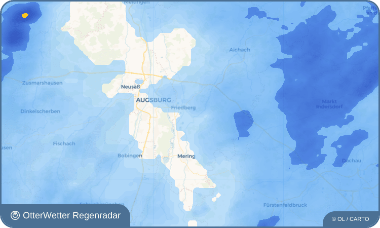 OtterWetter Regenradar-Widget Rederzhausen
