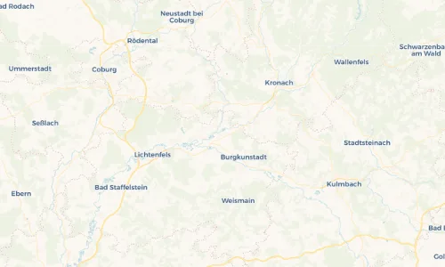 Regenradar Vorschaubild - Aktuelle Niederschläge in Redwitz a.d.Rodach und Umgebung