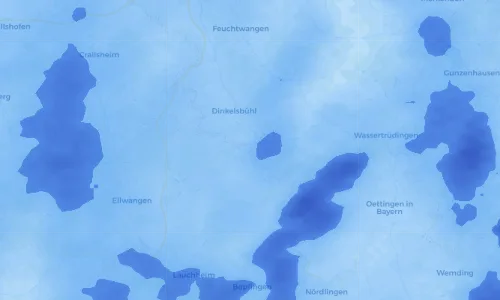 Regenradar Vorschaubild - Aktuelle Niederschläge in Regelsweiler und Umgebung