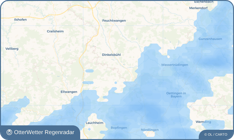 Wetter-Widget-Vorschau mit Vorhersagedaten für Regelsweiler