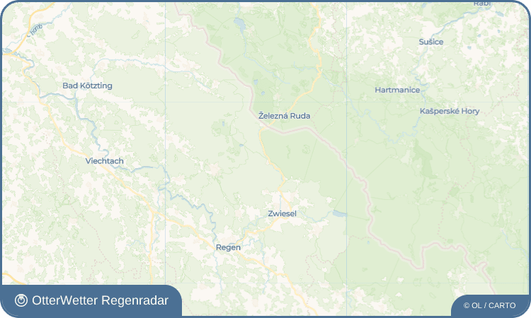 OtterWetter Regenradar-Widget Regenhütte