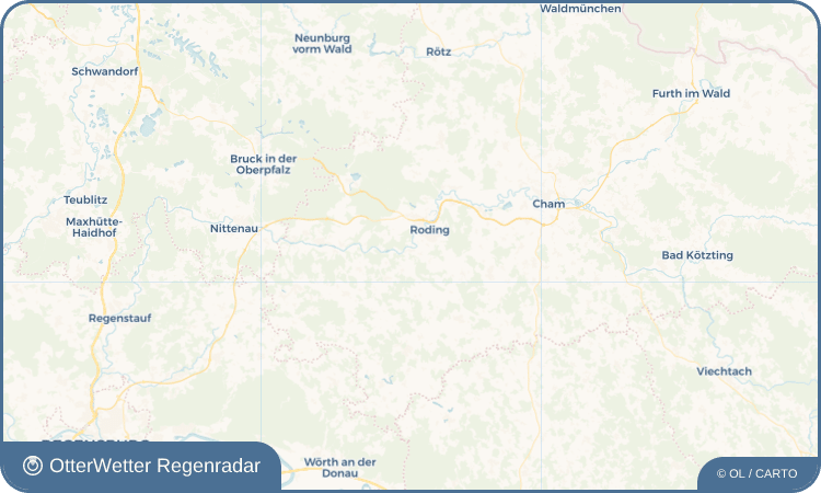 OtterWetter Regenradar-Widget Regenpeilstein